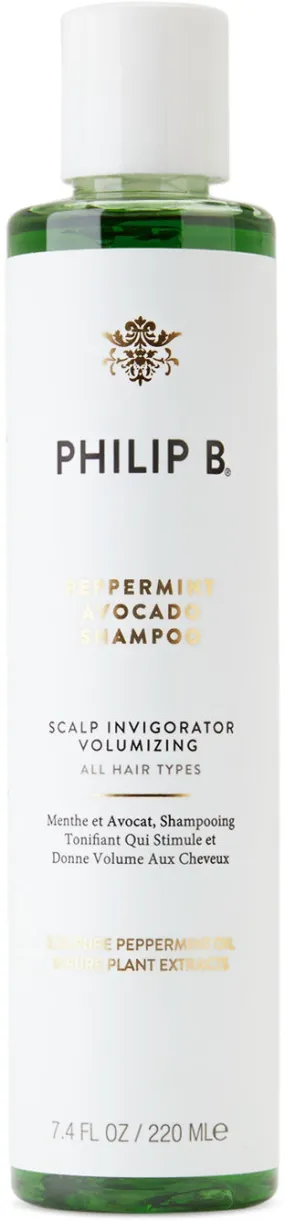 Philip B Peppermint Avocado Shampoo, 7.4 oz