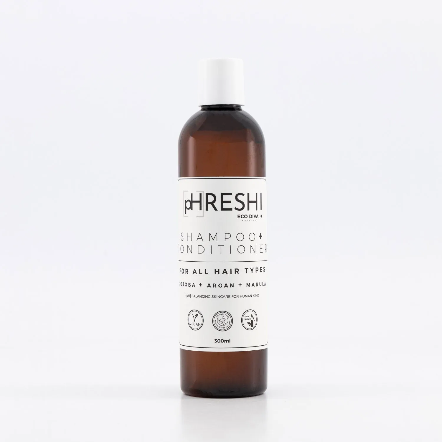 pHRESH Shampoo + Conditioner in 1 - Jojoba, Argan, Marula for Shine