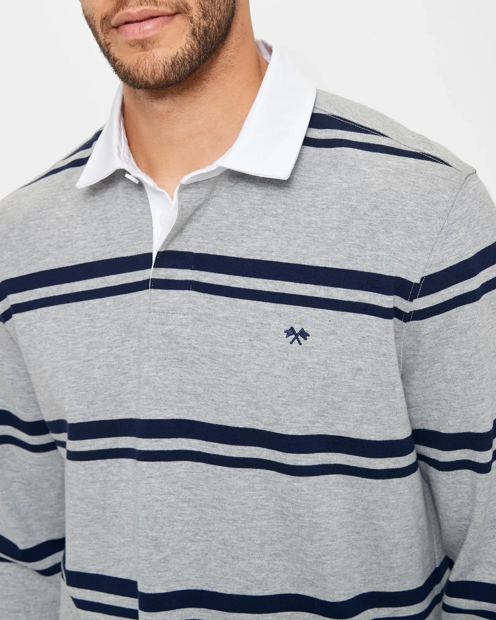 popular  Long Sleeve Rugby Polo Shirt