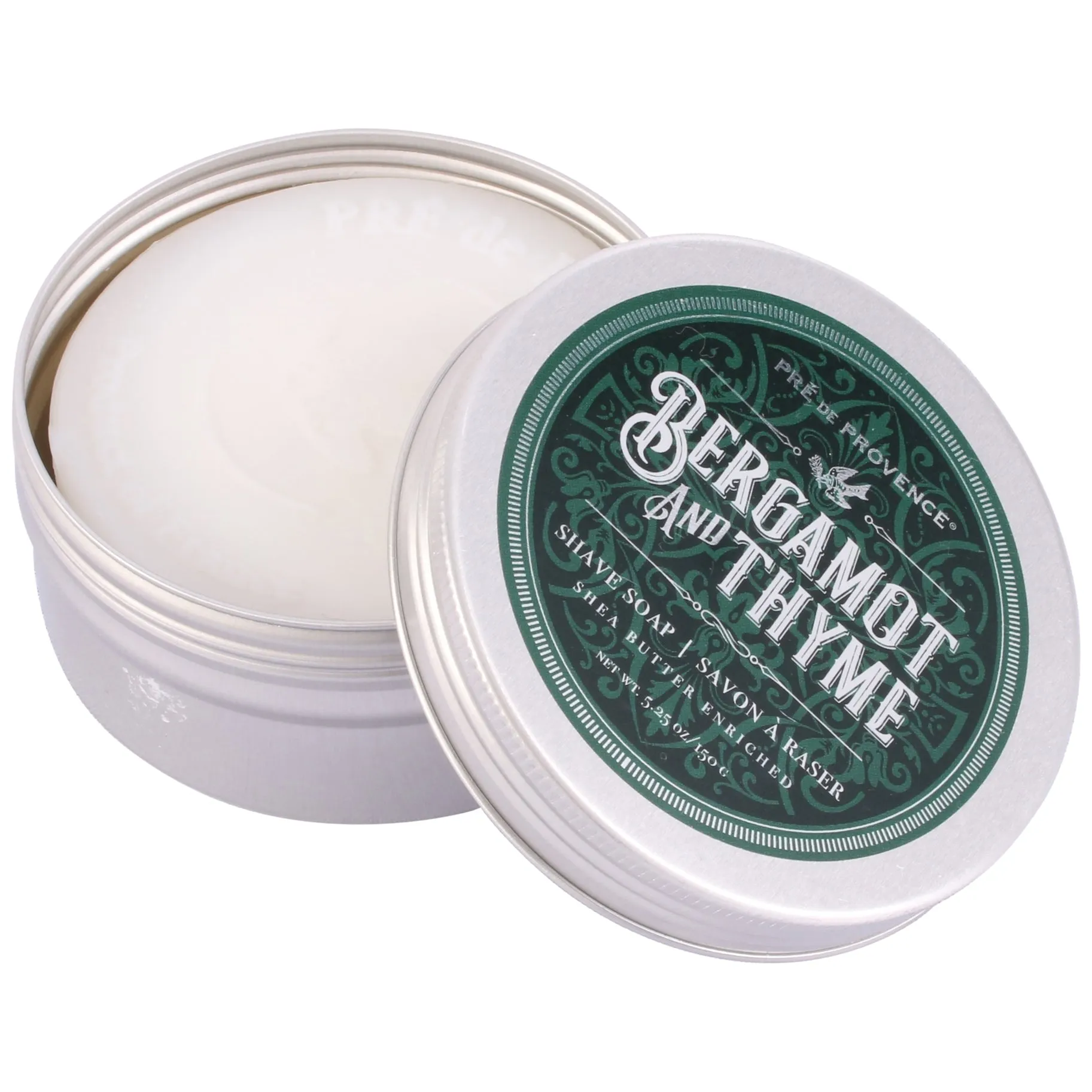 Pre de Provence Men's Bergamot & Thyme Shave Soap