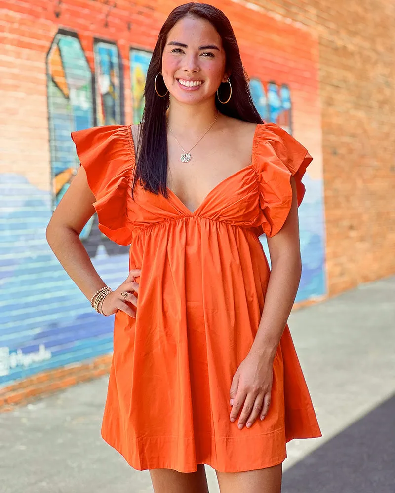 Rachael Dress - Orange