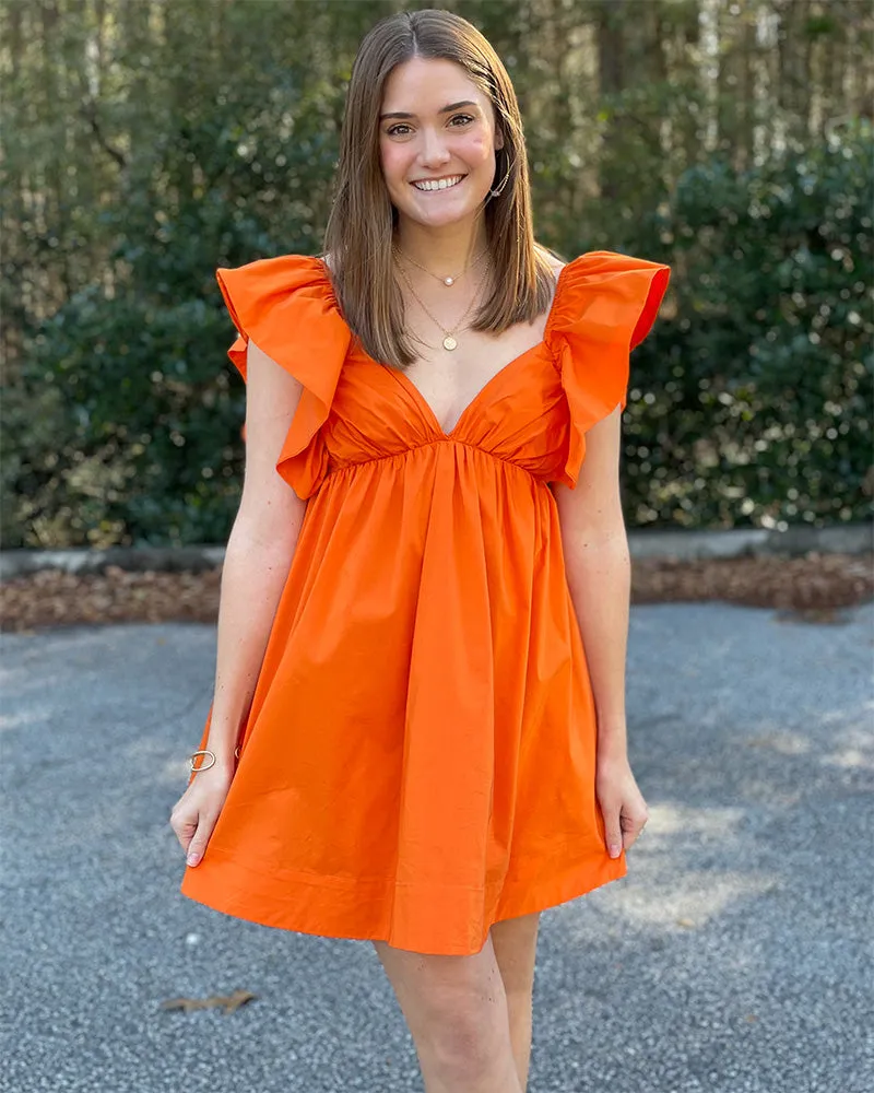 Rachael Dress - Orange