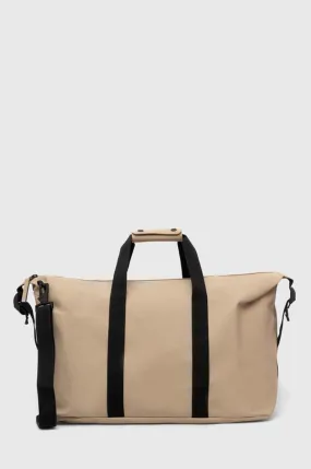 Rains bag 14200 Weekendbags beige color