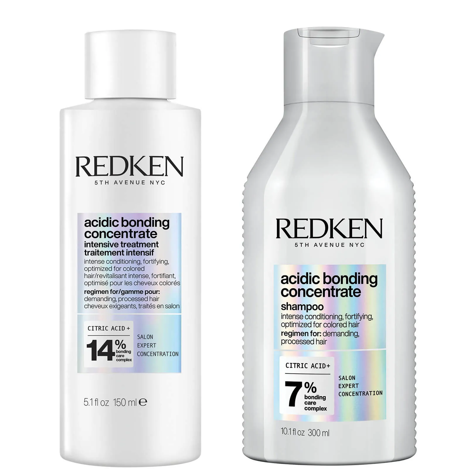 Redken Acidic Bonding Concentrate Intensive Pre-Treatment and Shampoo Duo