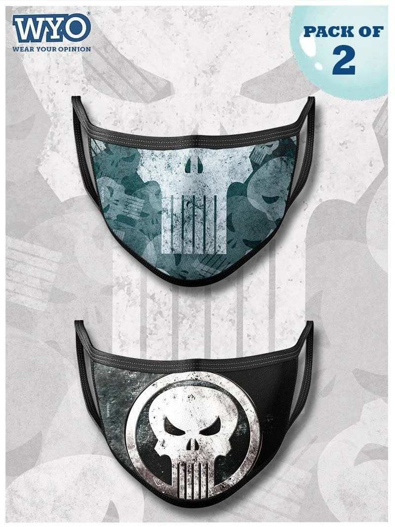 Reusable Punisher Mask MD2