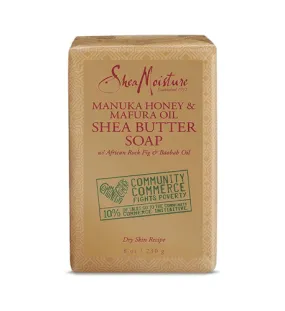 Shea Moisture Manuka Honey and Mafura Oil Shea Butter Bar Soap, 8oz