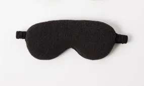 SKIN Fleece Eye Mask in Black 