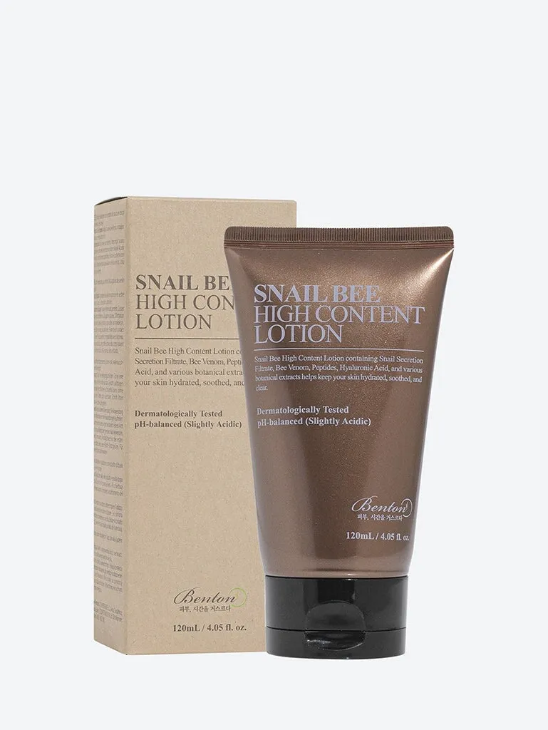 Snail bee high content lotion