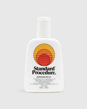 Standard Procedure Sunscreen 50+ 250ml