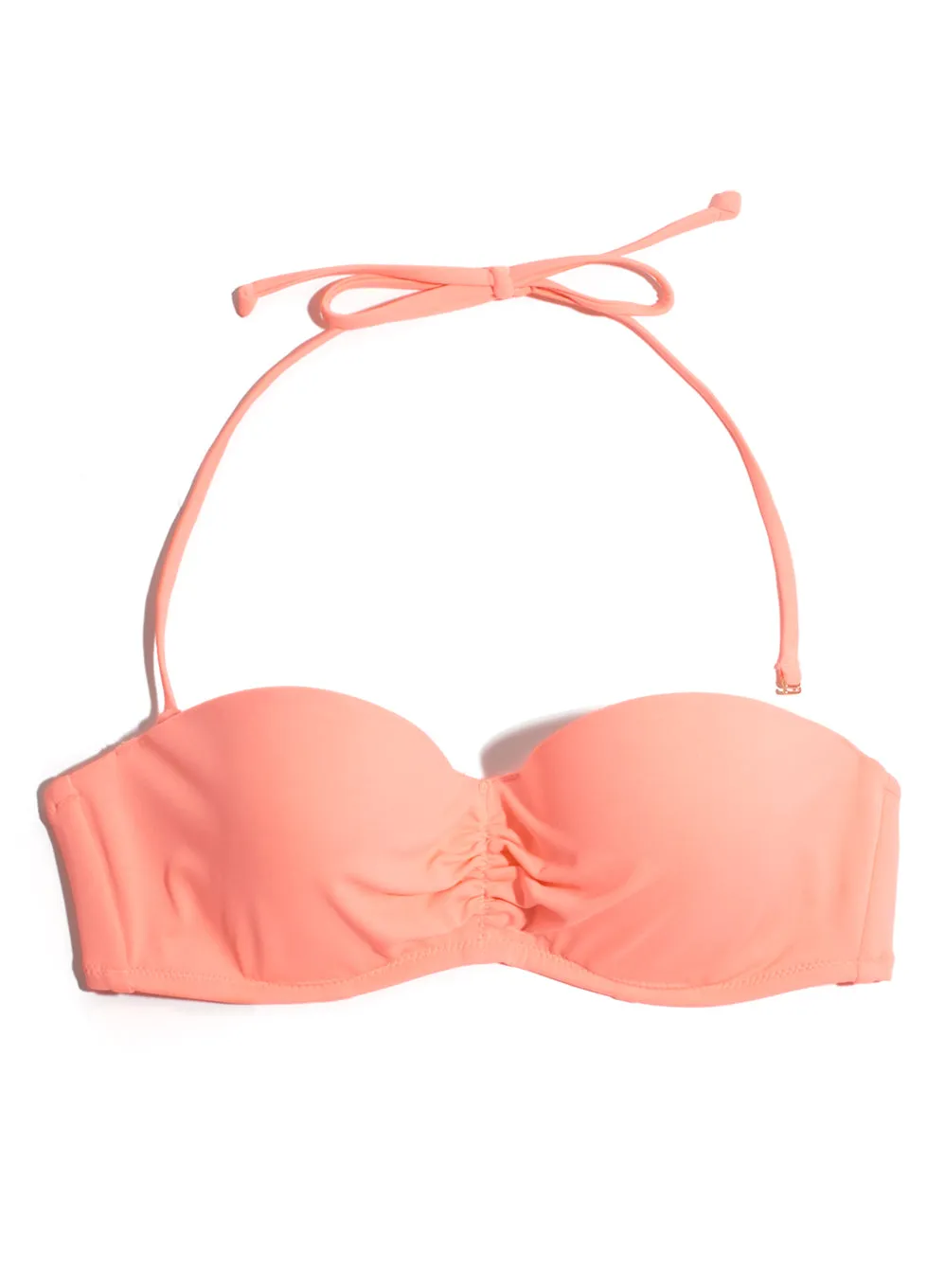 Swim Secret Bandeau Bikini Top | Peach Luster