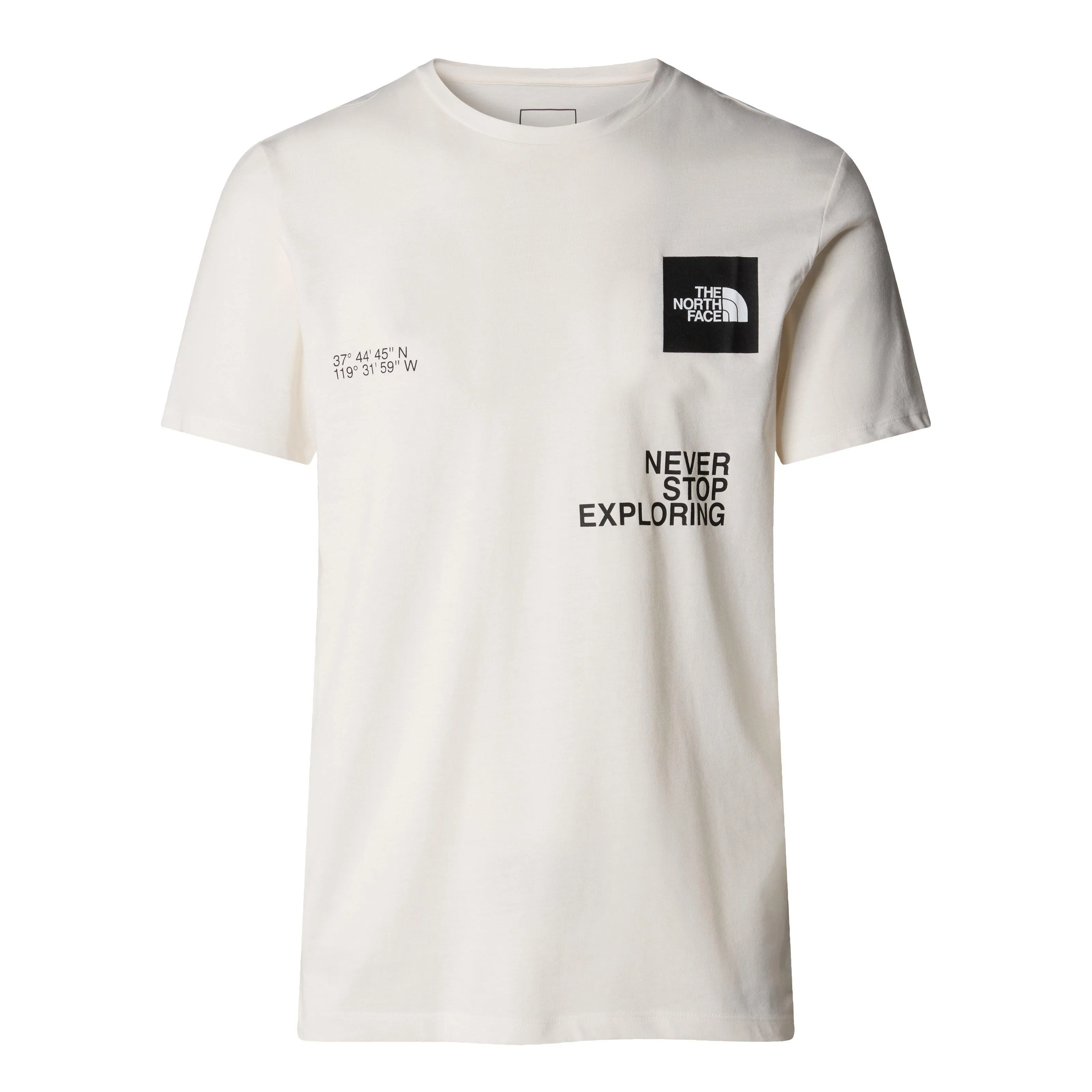 The North Face Men's Foundation Coordinates Graphic T-Shirt - White | George Fisher