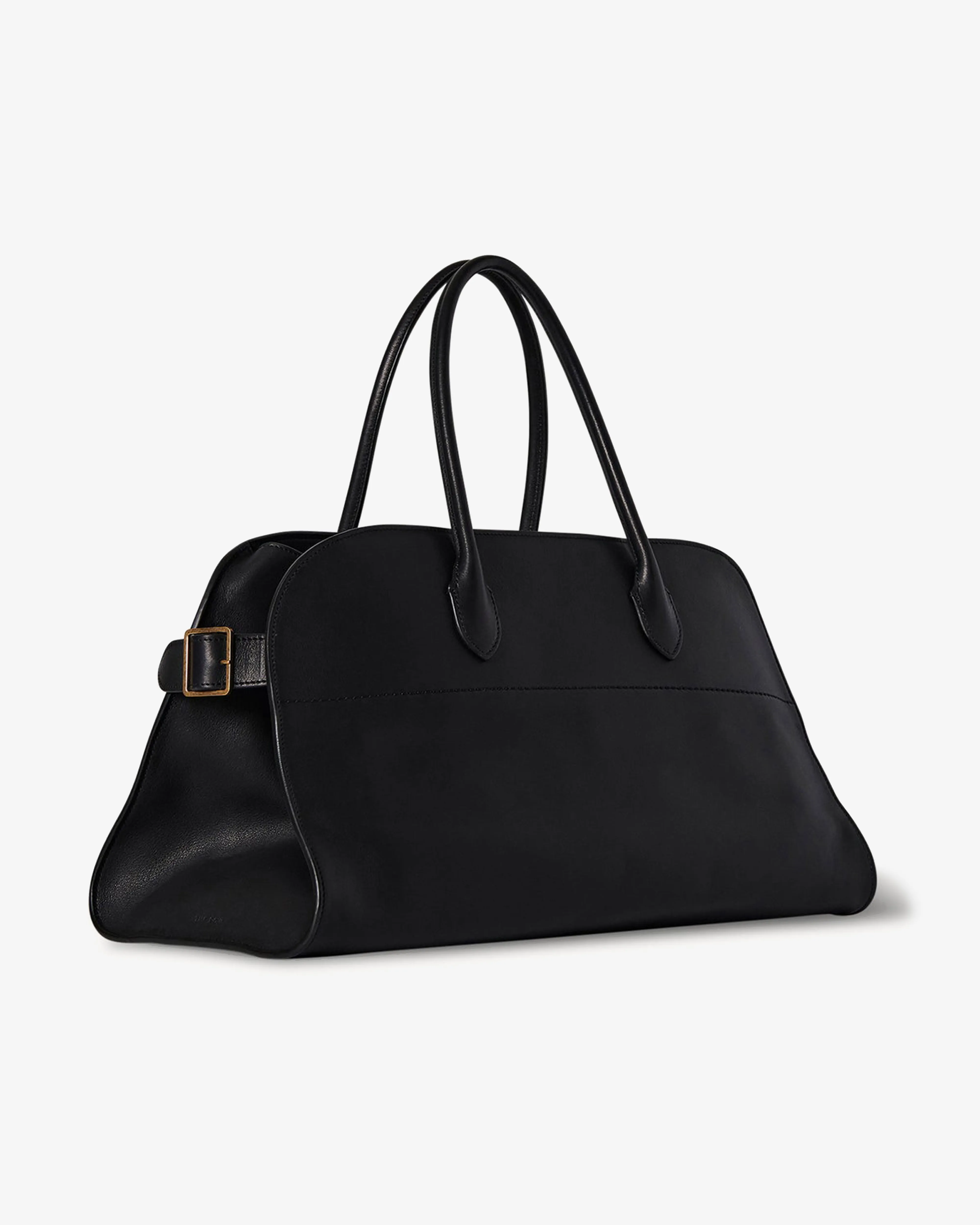 The Row EW Margaux Bag  Black