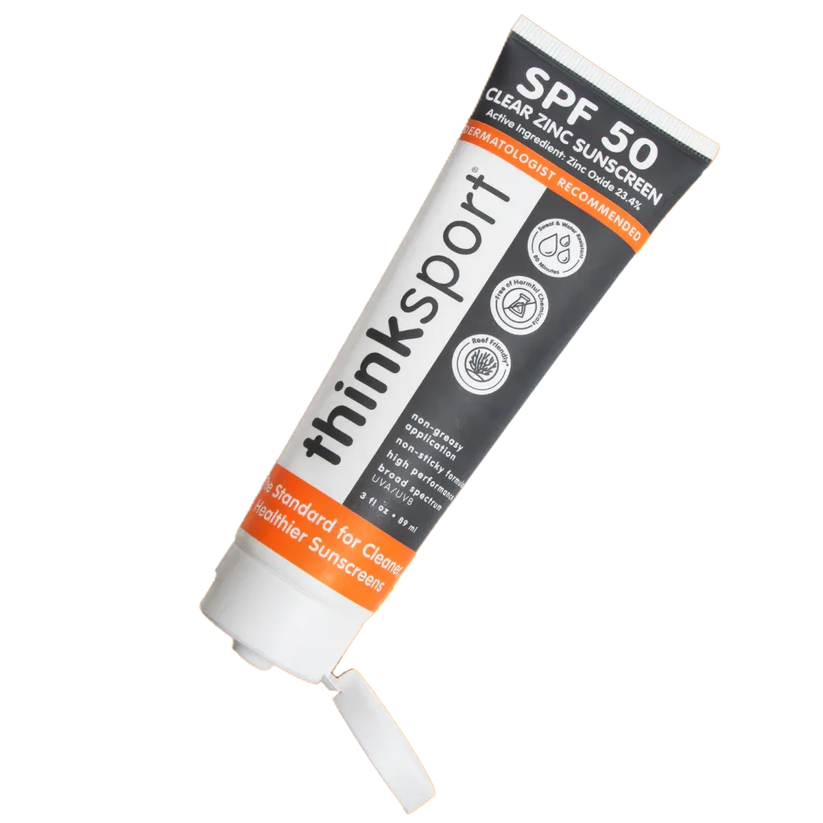 Thinksport SPF 50 Clear Zinc Sunscreen