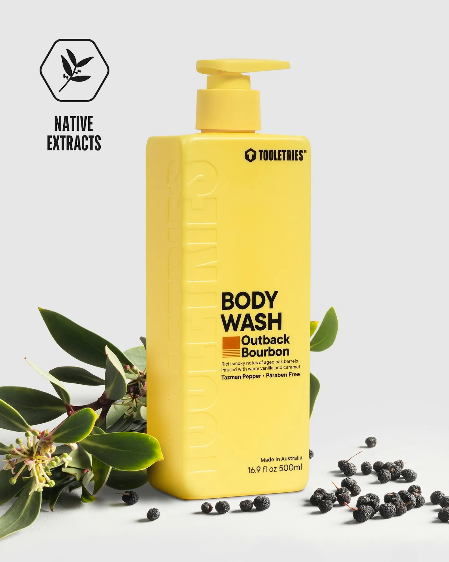 Tooletries Body Wash | Outback Bourbon - Yellow | SurfStitch