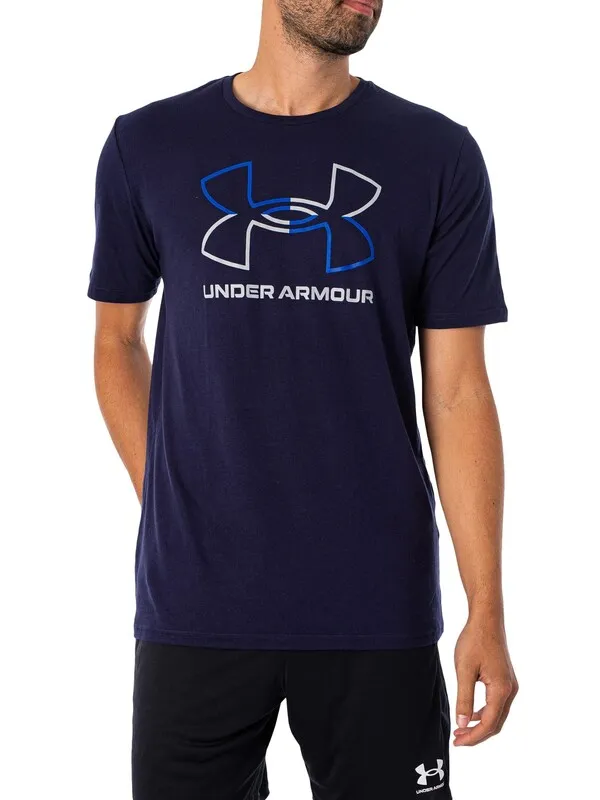 Under Armour Foundation T-Shirt - Midnight Navy/Royal