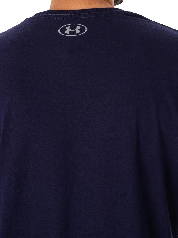 Under Armour Foundation T-Shirt - Midnight Navy/Royal