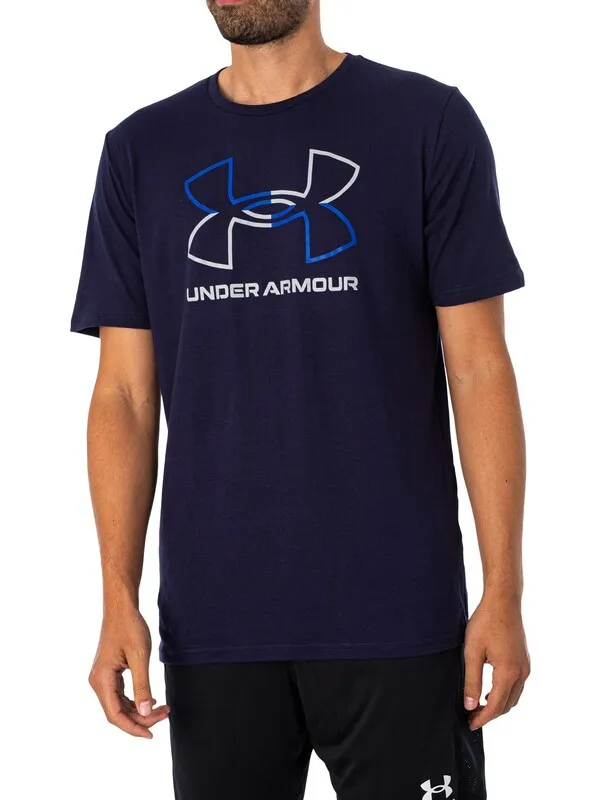 Under Armour Foundation T-Shirt - Midnight Navy/Royal