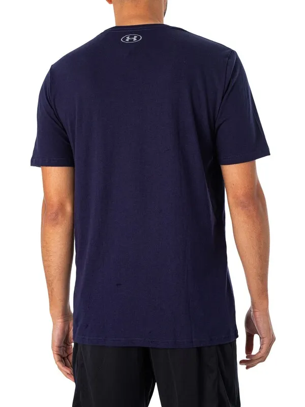 Under Armour Foundation T-Shirt - Midnight Navy/Royal