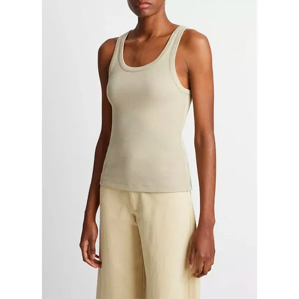 Vince Modal Scoop Nk Tank Sepia