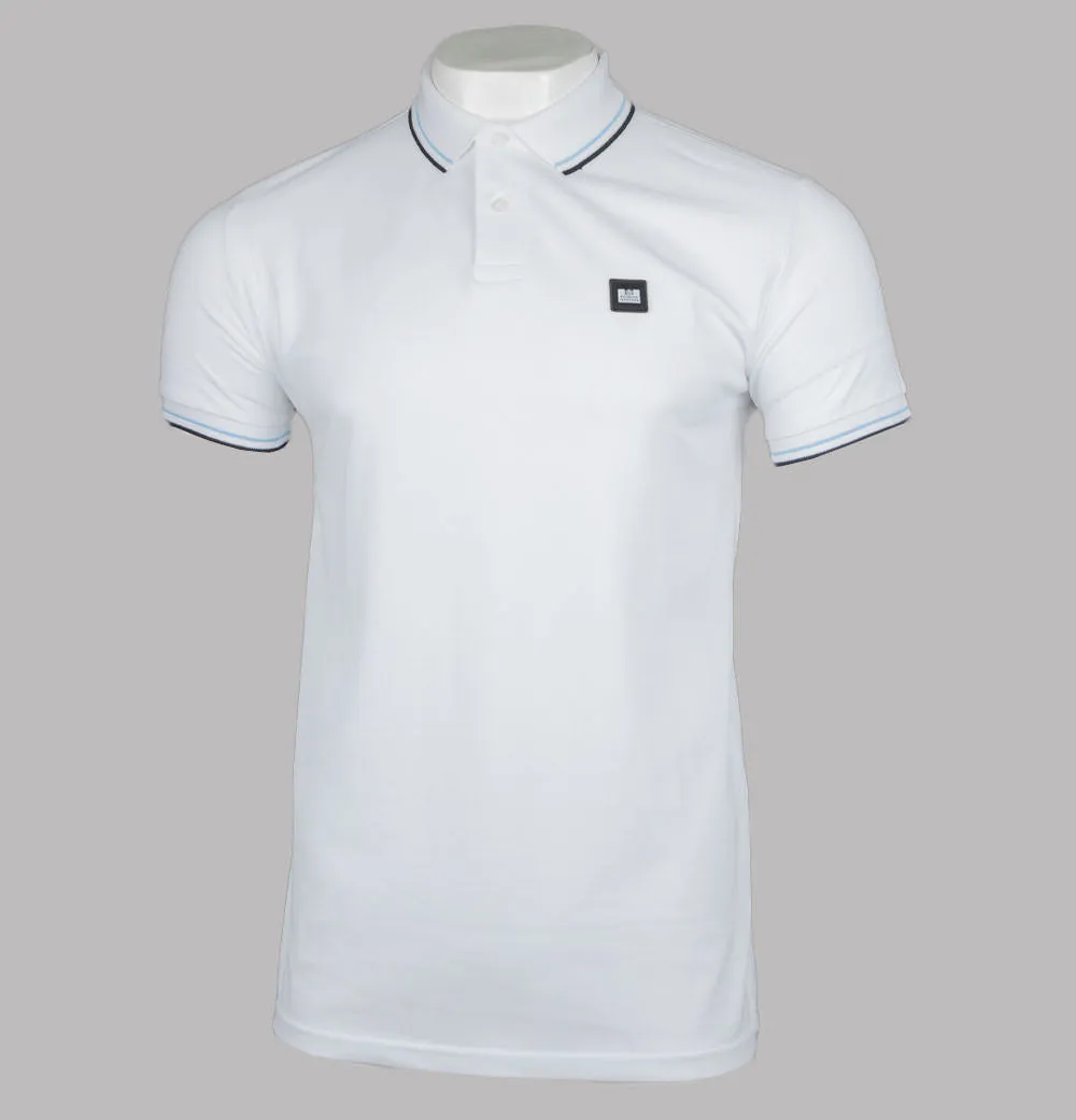 Weekend Offender Sterling Polo Shirt White