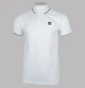 Weekend Offender Sterling Polo Shirt White