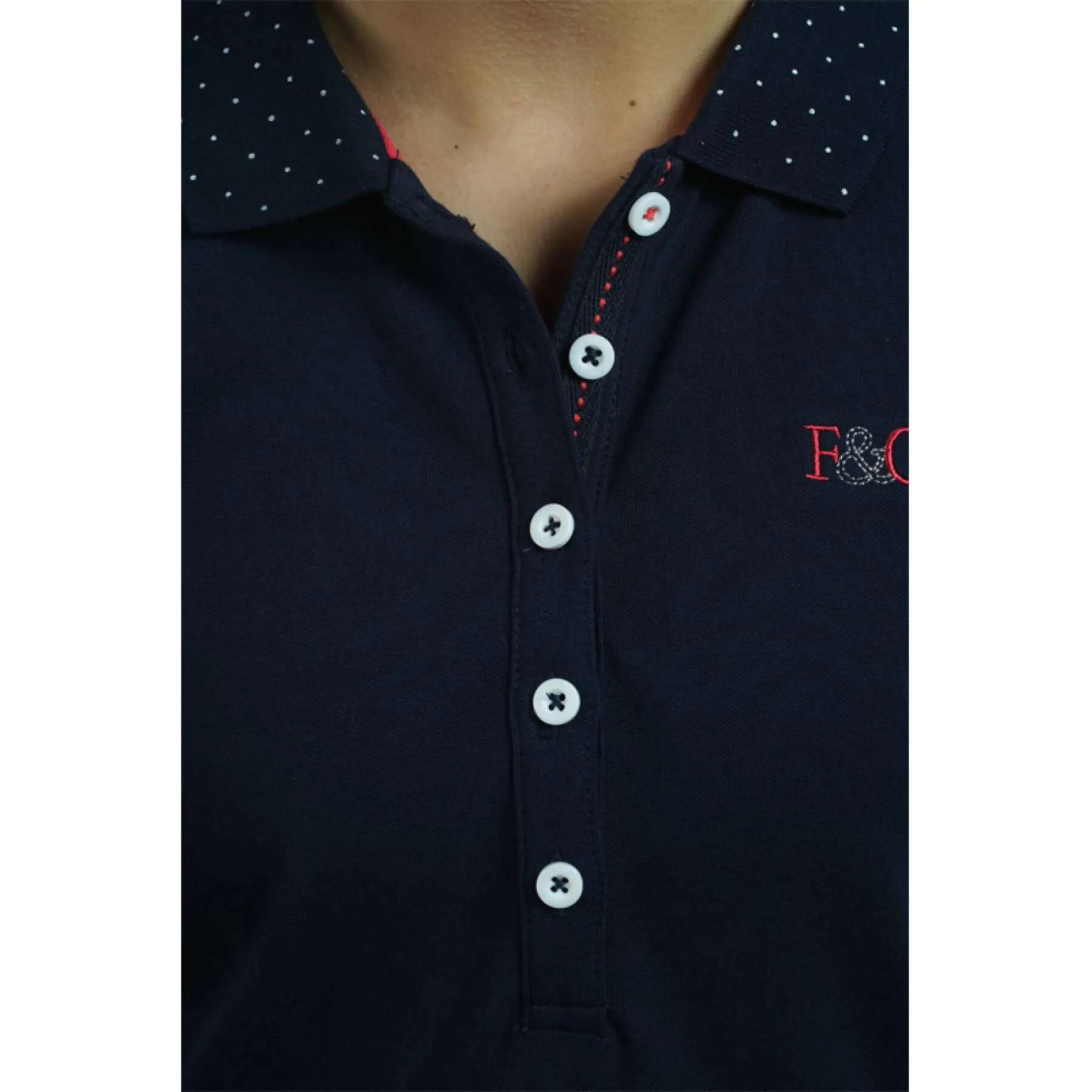 Women's Polo shirt Flags&Cup Coata