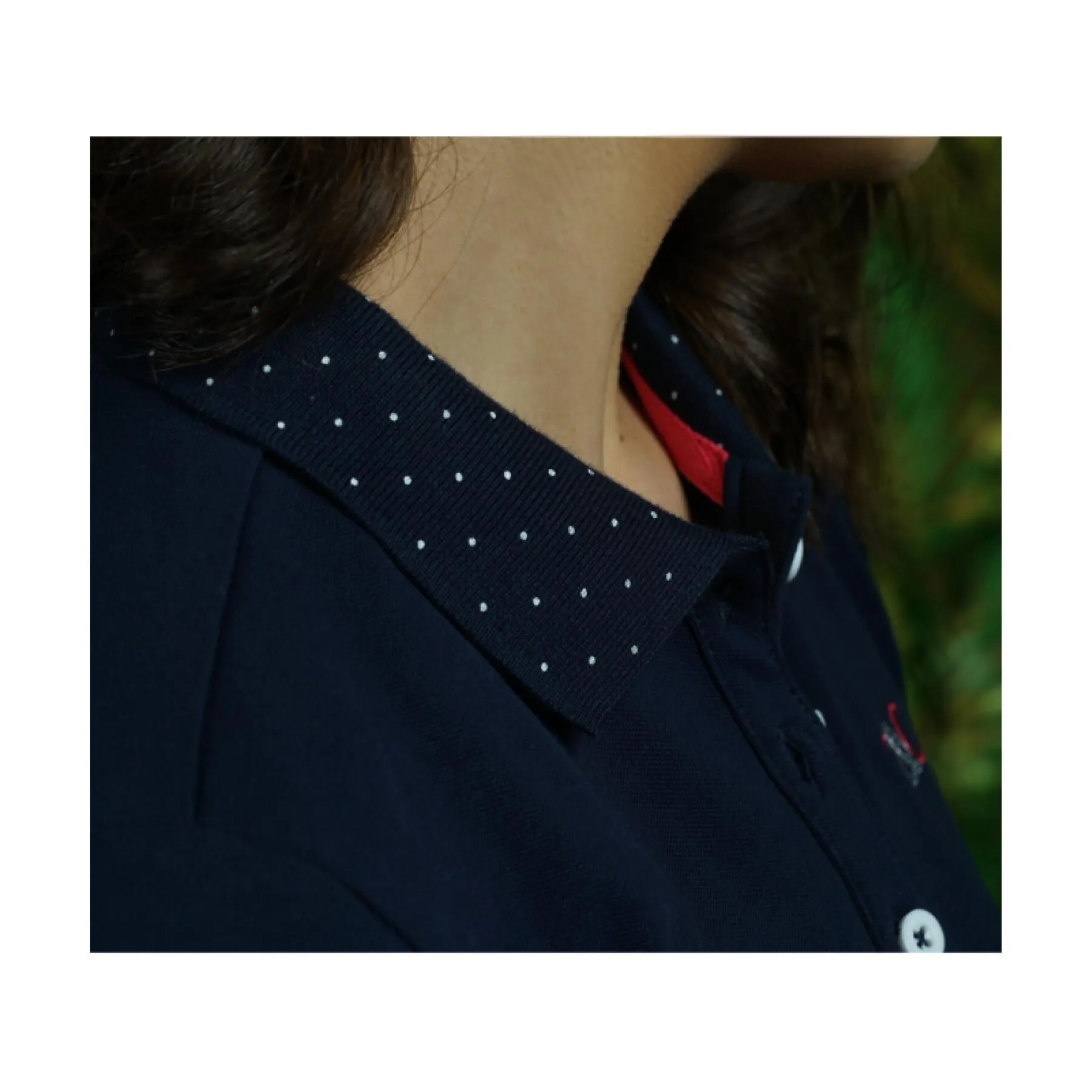 Women's Polo shirt Flags&Cup Coata