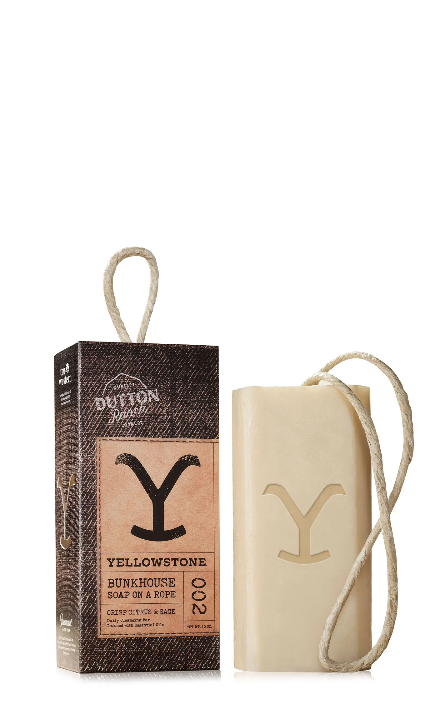 Yellowstone Bunkhouse Soap on a Rope