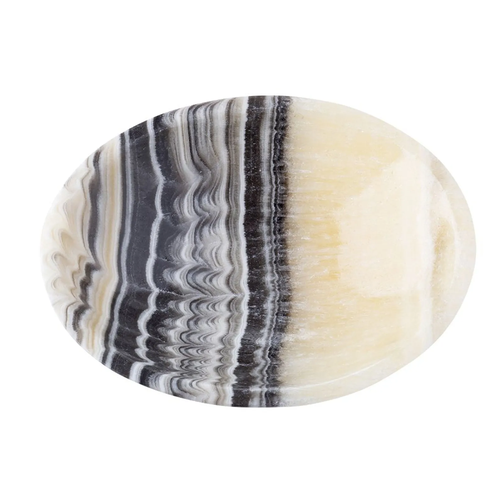 Zebra Onyx Soap Dish 14x11x4cm